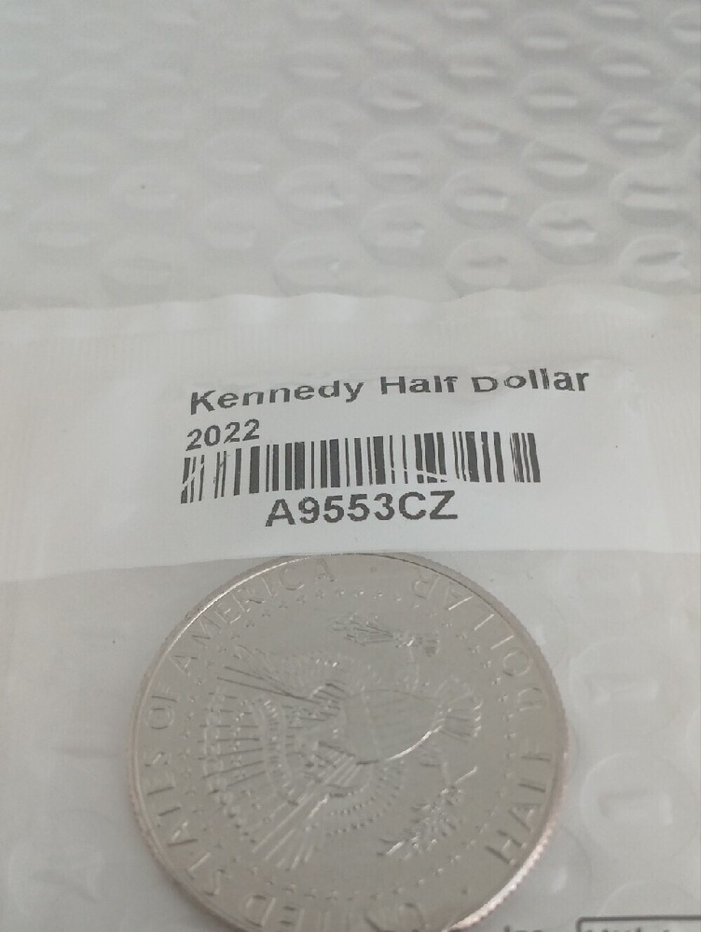 2022 Silver-Colored Collectible Coin - Picture 2 of 4